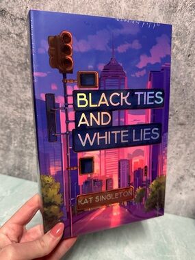 Black Ties and White Lies by Kat Singleton The Bookish Box Darkly Signed Edition